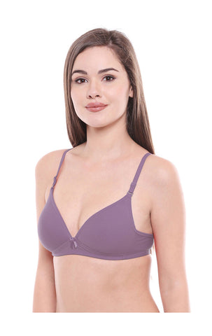 Padded Bra-6552MOU with free transparent strap