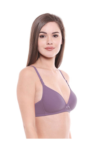 Padded Bra-6552MOU with free transparent strap