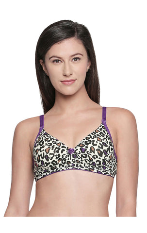 Padded Bra Assorted color-6561 with free transparent strap