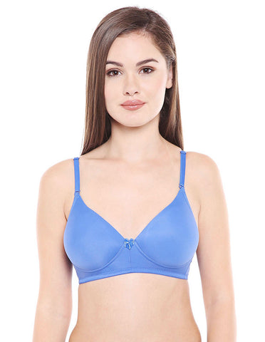 Premium Push Up/Heavily Padded/T-Shirt Bra-6562BLUE