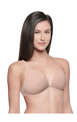  Seamless Padded Bra-6571-Skin