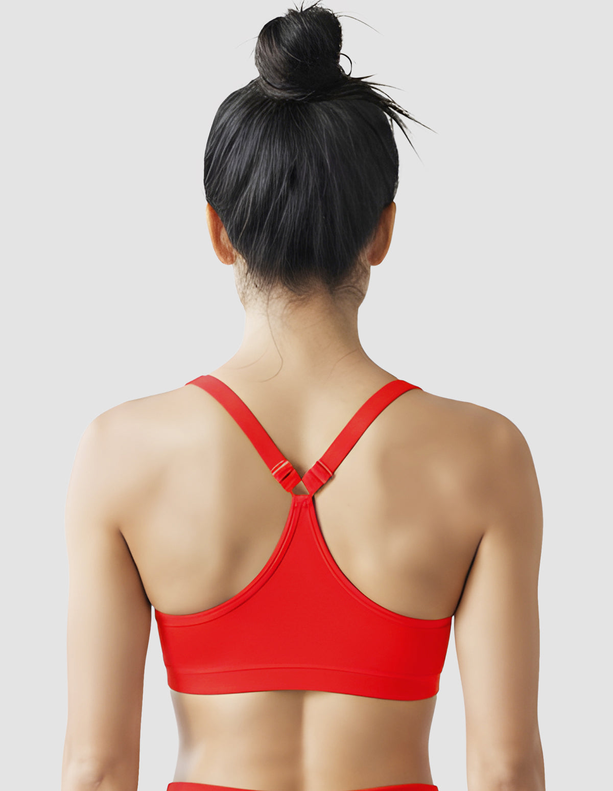 Bodycare Low Coverage, Front open, Seamless Padded Bra-6571-Red