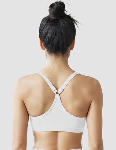 Bodycare Low Coverage, Front open, Seamless Padded Bra-6571-White