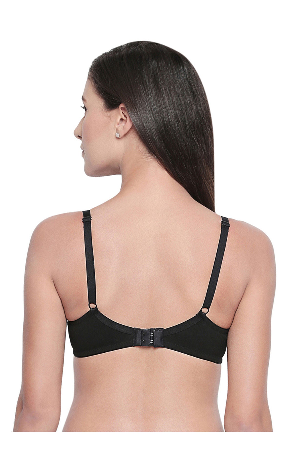 BCD Cup Perfect Coverage Seamless Cup Bra - 6577 Black