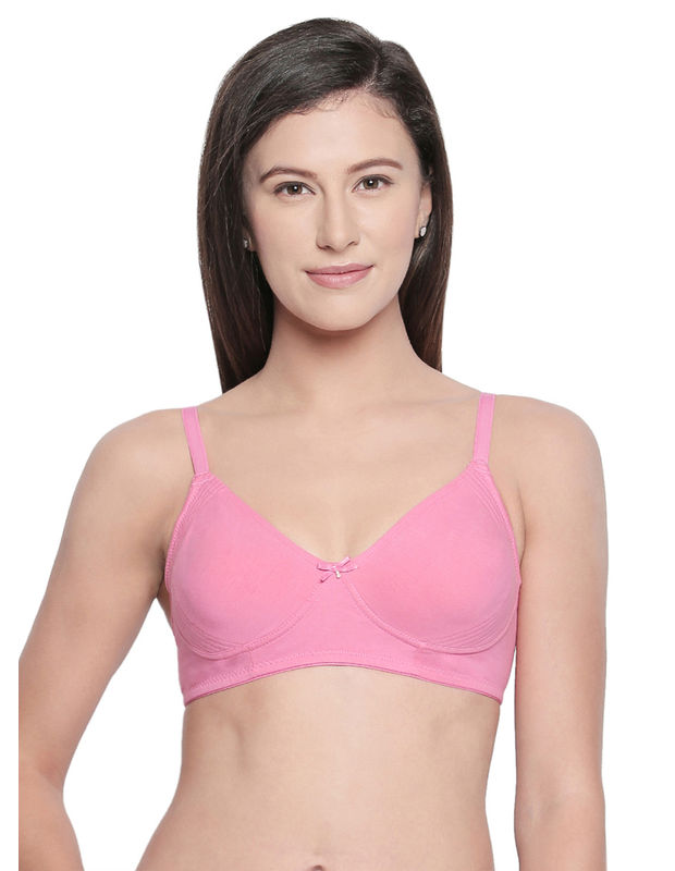 BCD Cup Perfect Coverage Seamless Cup Bra - 6577 Dark Pink