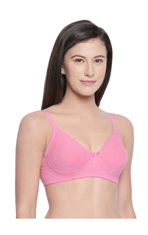 BCD Cup Perfect Coverage Seamless Cup Bra - 6577 Dark Pink