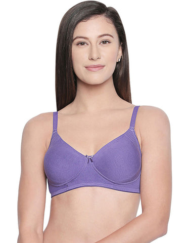 BCD Cup Perfect Coverage Seamless Cup Bra - 6577 Purple