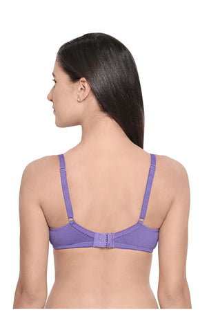 BCD Cup Perfect Coverage Seamless Cup Bra - 6577 Purple