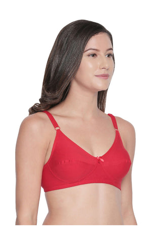 BCD Cup Perfect Coverage Bra - 6584-Red