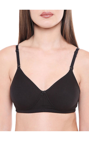 Lightly Padded Bra-6588B with free transparent strap