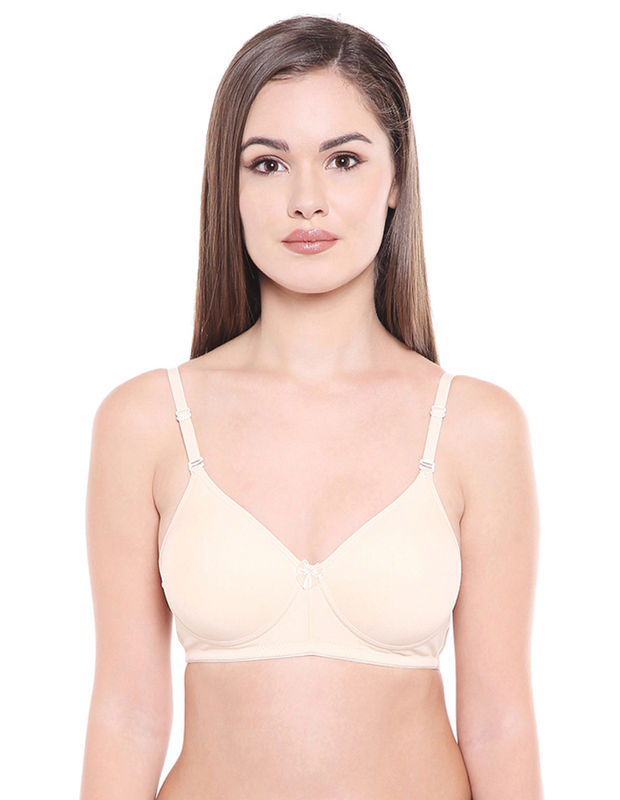 Lightly Padded Bra-6588S with free transparent strap