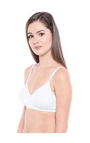 Lightly Padded Bra-6588W with free transparent strap