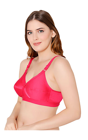 Bodycare cotton blend wirefree adjustable straps comfortable non padded bra-6591RANI