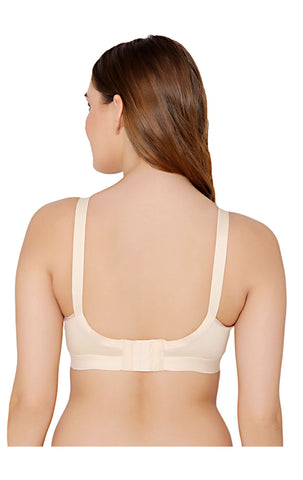 Bodycare cotton blend wirefree adjustable straps comfortable non padded bra-6591S