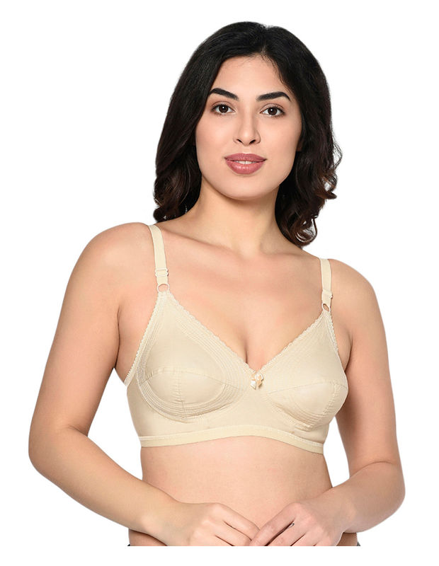 Bodycare Non Padded Bra-6596-Skin