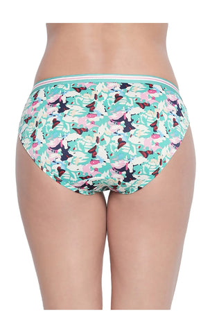 BODYCARE Pack of 3 Premium Printed Hipster Briefs in Assorted Color-6606