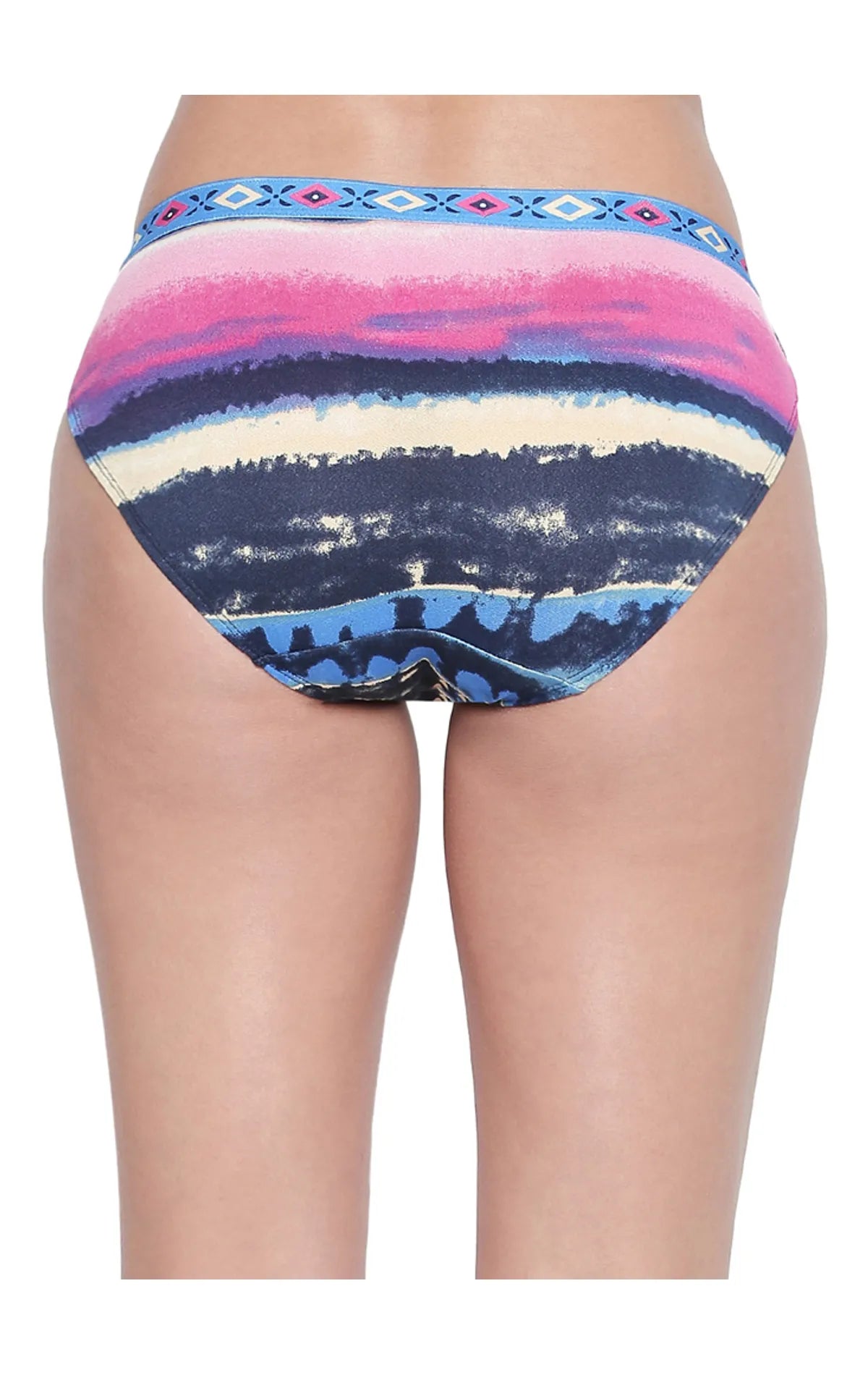 BODYCARE Pack of 3 Premium Printed Hipster Briefs in Assorted Color-6607