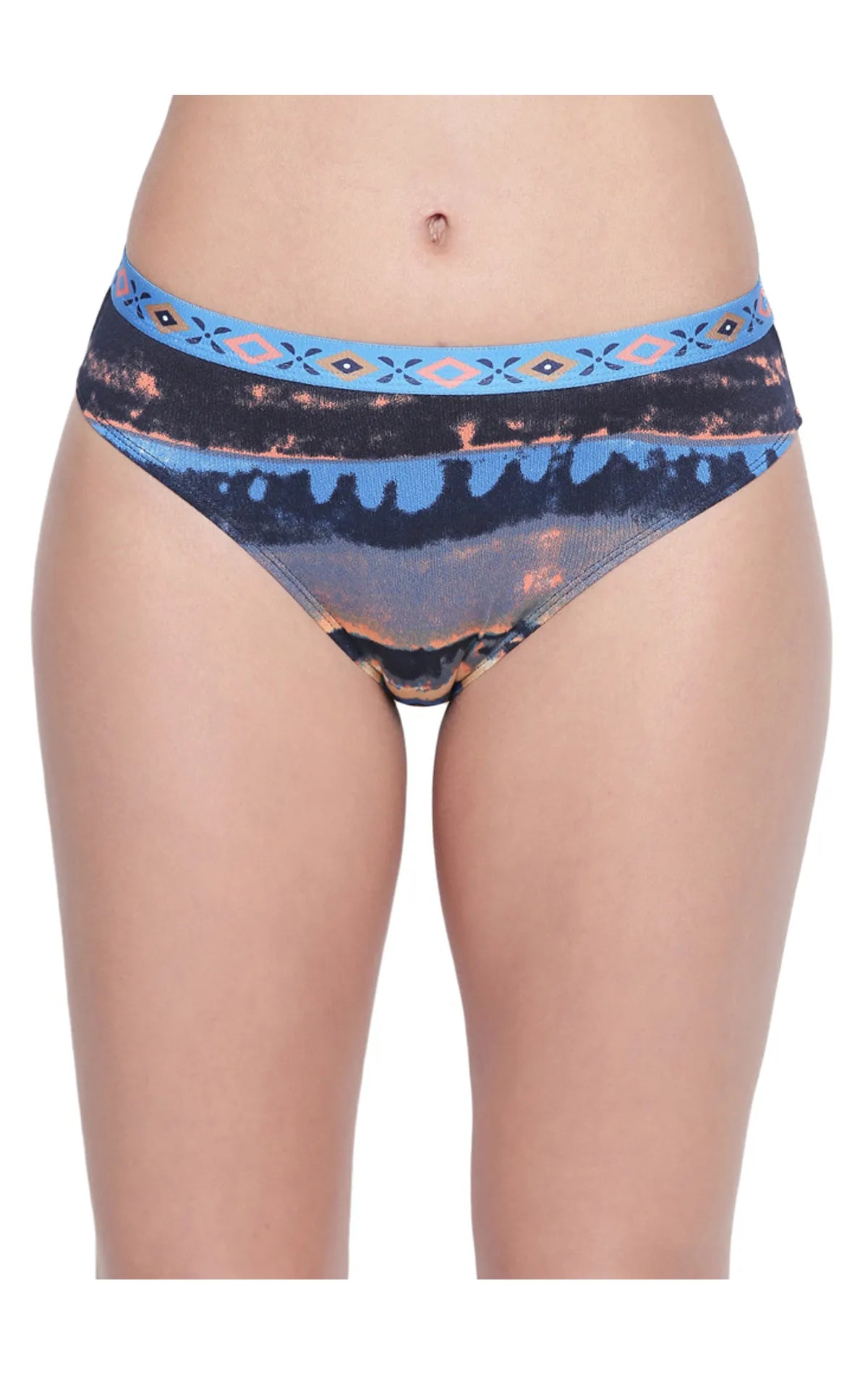 BODYCARE Pack of 3 Premium Printed Hipster Briefs in Assorted Color-6607