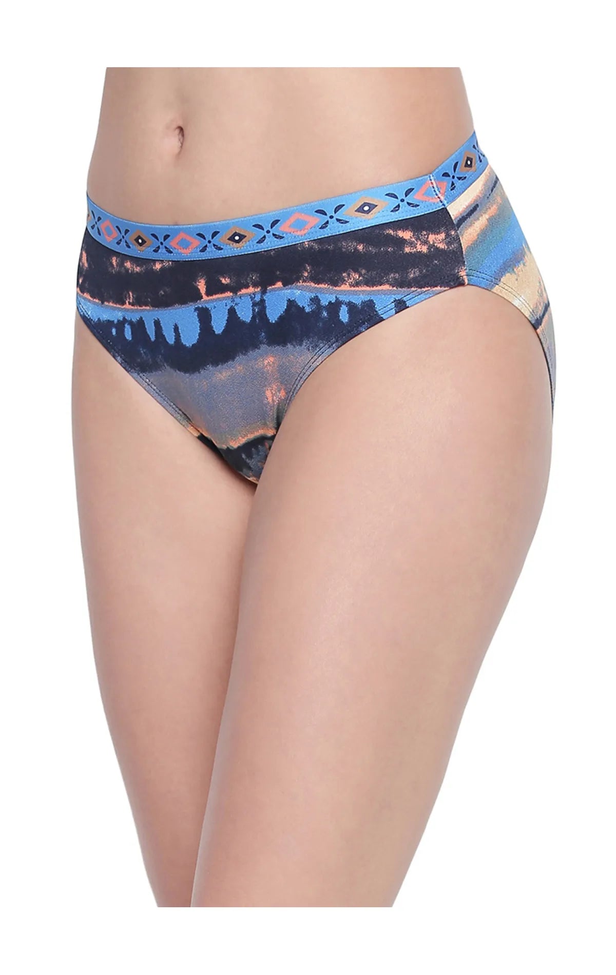 BODYCARE Pack of 3 Premium Printed Hipster Briefs in Assorted Color-6607