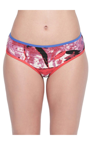 BODYCARE Pack of 3 Premium Printed Hipster Briefs in Assorted Color-6608