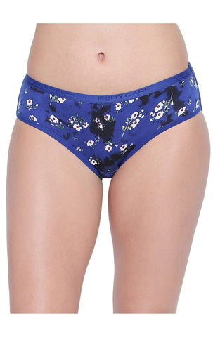 BODYCARE Pack of 3 Premium Printed Hipster Briefs in Assorted Color-6609