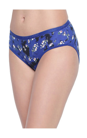 BODYCARE Pack of 3 Premium Printed Hipster Briefs in Assorted Color-6609