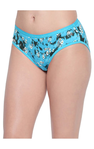 BODYCARE Pack of 3 Premium Printed Hipster Briefs in Assorted Color-6609