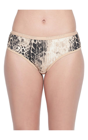 BODYCARE Pack of 3 Premium Printed Hipster Briefs in Assorted Color-6612