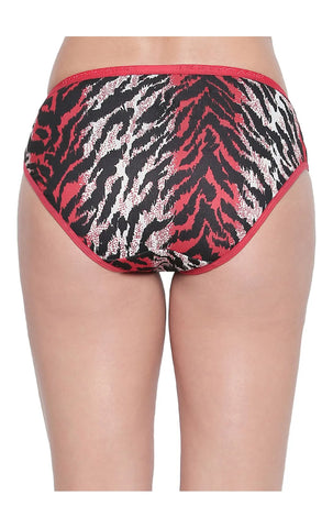 BODYCARE Pack of 3 Premium Printed Hipster Briefs in Assorted Color-6615