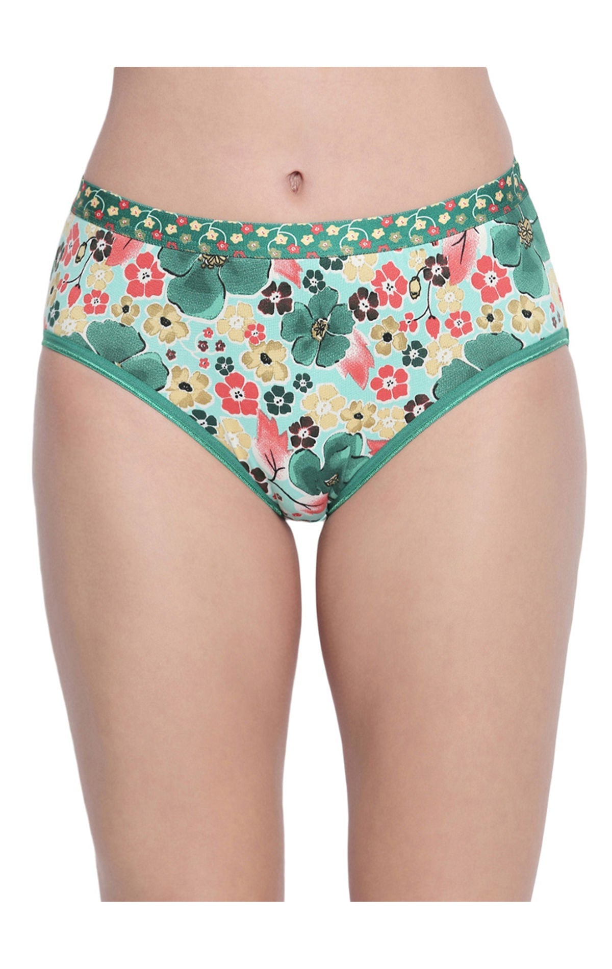 BODYCARE Pack of 3 Premium Printed Hipster Briefs in Assorted Color-6616