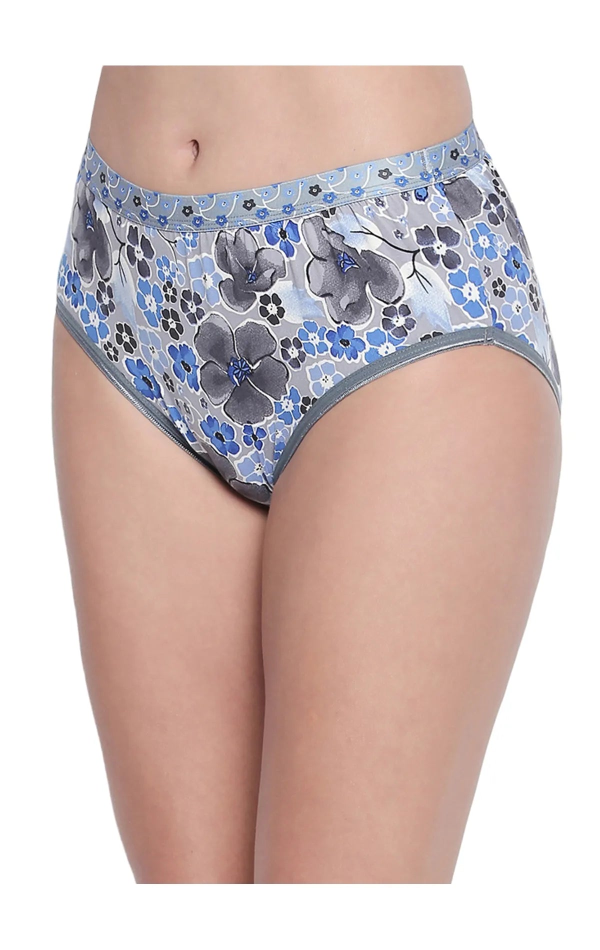 BODYCARE Pack of 3 Premium Printed Hipster Briefs in Assorted Color-6616
