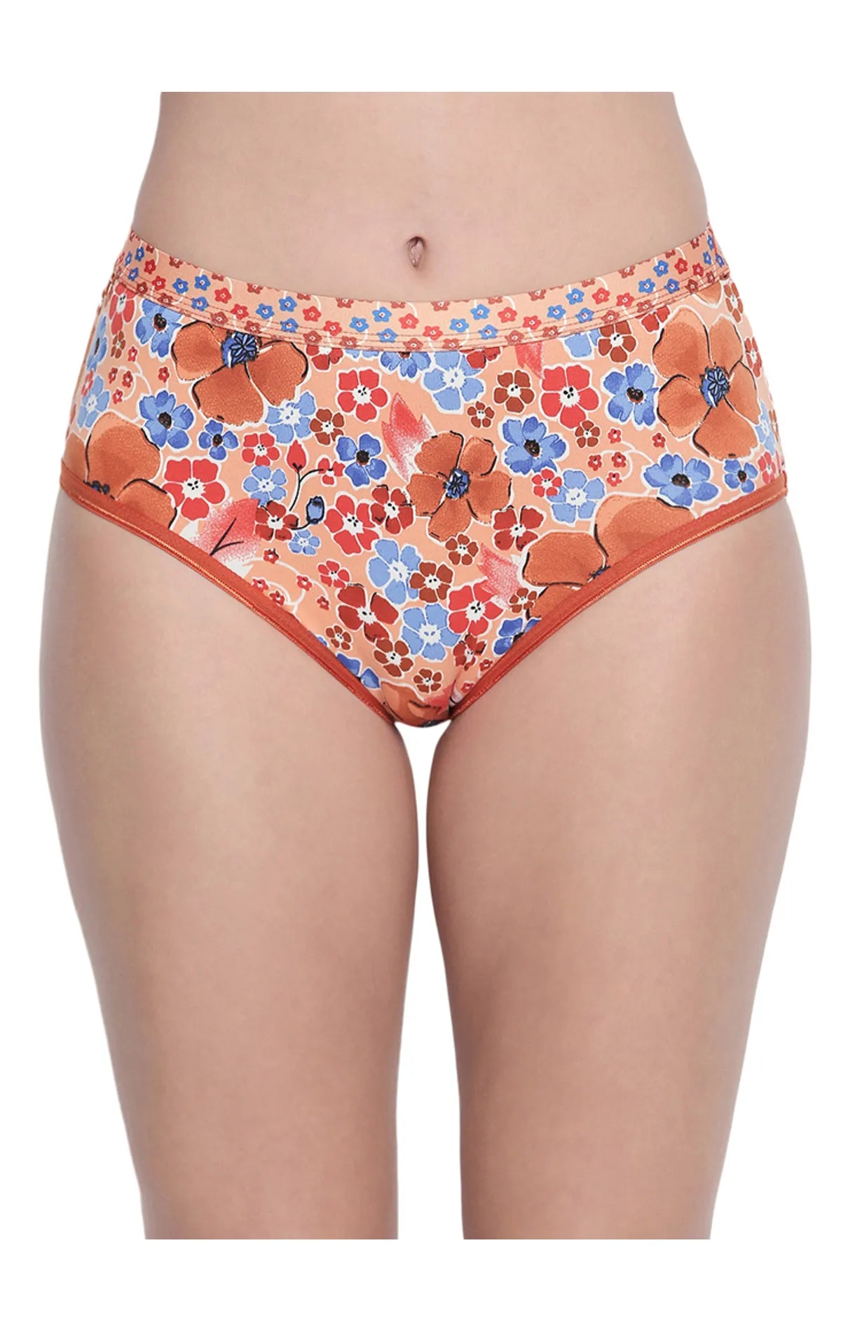 BODYCARE Pack of 3 Premium Printed Hipster Briefs in Assorted Color-6616