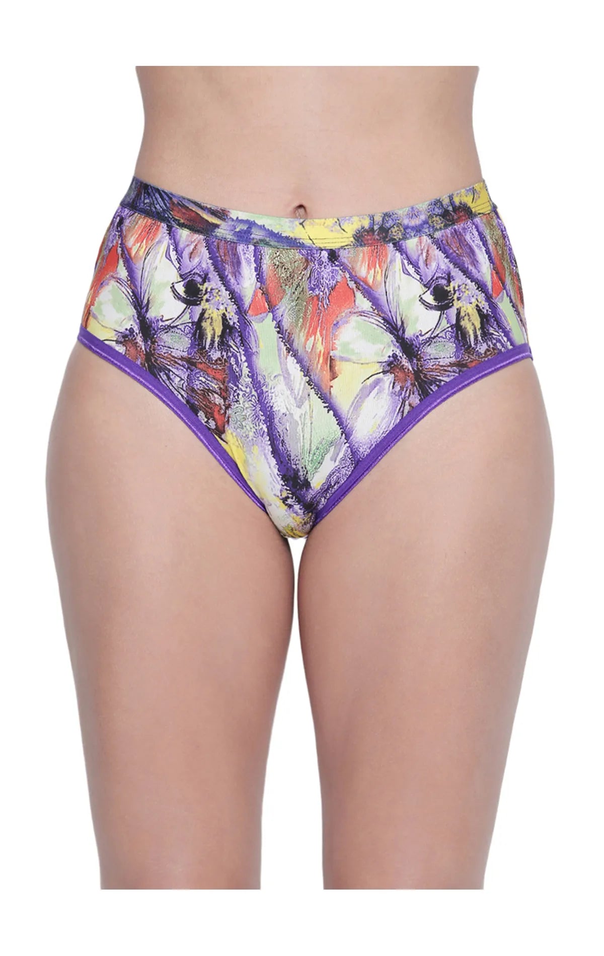 BODYCARE Pack of 3 Premium Printed Hipster Briefs in Assorted Color-6618