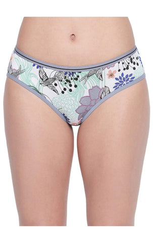 BODYCARE Pack of 3 Premium Printed Hipster Briefs in Assorted Color-6620