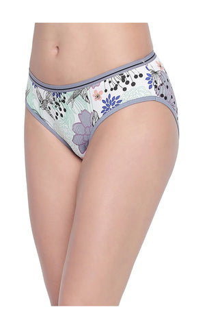 BODYCARE Pack of 3 Premium Printed Hipster Briefs in Assorted Color-6620