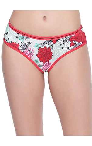 BODYCARE Pack of 3 Premium Printed Hipster Briefs in Assorted Color-6620