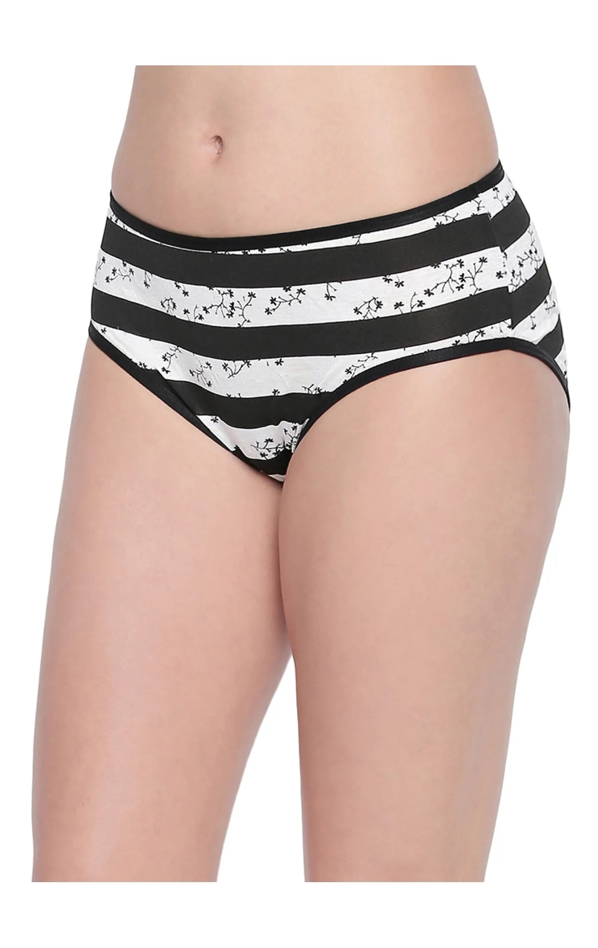 BODYCARE Pack of 3 Premium Printed Hipster Briefs in Assorted Color-6622