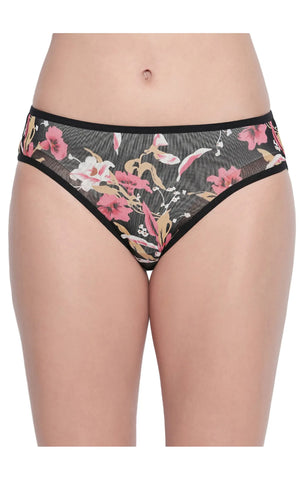 BODYCARE Pack of 3 Premium Printed Hipster Briefs in Assorted Color-6625