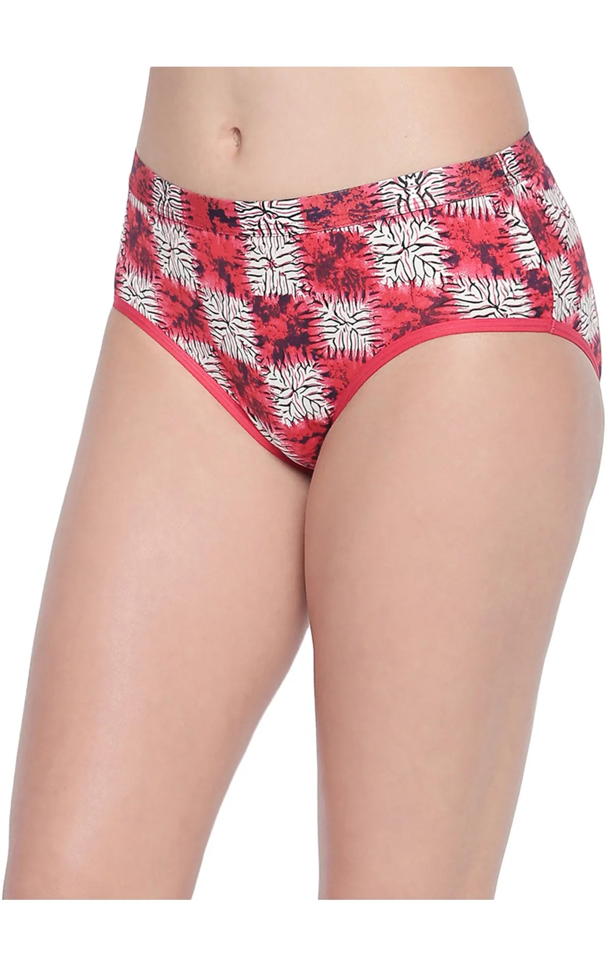 BODYCARE Pack of 3 Premium Printed Hipster Briefs in Assorted Color-6628