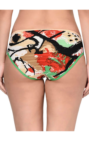 BODYCARE Pack of 3 Hipster Panty in Assorted Print-6630