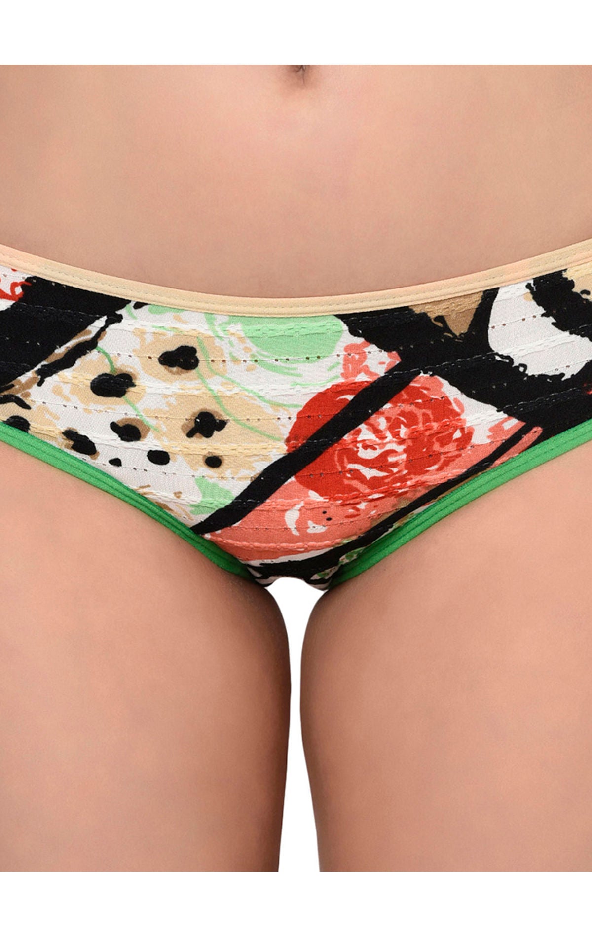 BODYCARE Pack of 3 Hipster Panty in Assorted Print-6630