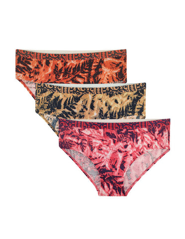 BODYCARE Pack of 3 Premium Printed Hipster Briefs in Assorted Color-6634