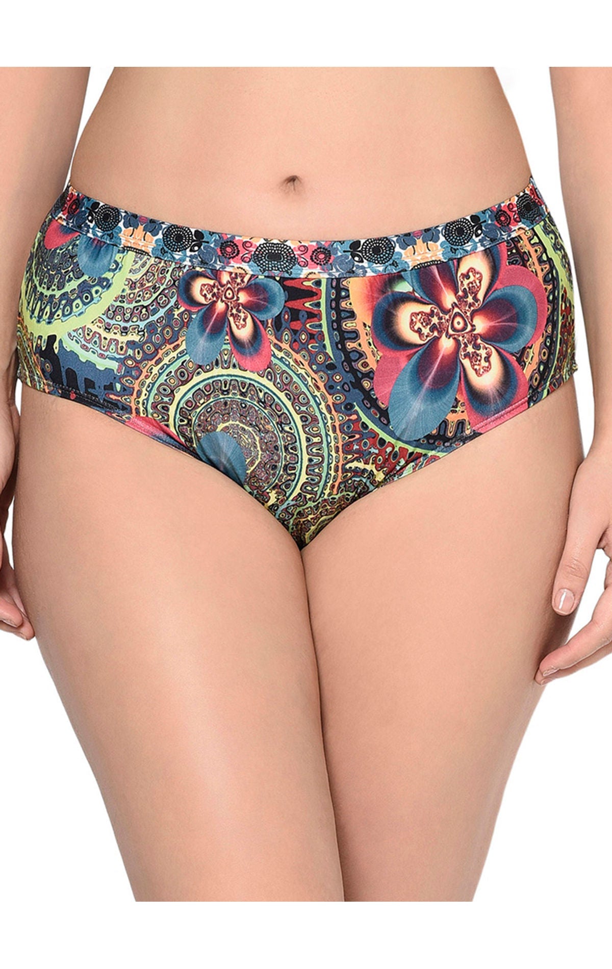 BODYCARE Pack of 3 Premium Printed Hipster Briefs in Assorted Color-6636