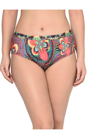 BODYCARE Pack of 3 Premium Printed Hipster Briefs in Assorted Color-6636