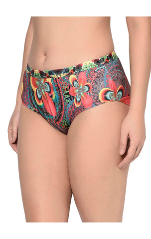 BODYCARE Pack of 3 Premium Printed Hipster Briefs in Assorted Color-6636