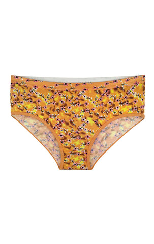 BODYCARE Pack of 3 Premium Printed Hipster Briefs in Assorted Color-6640