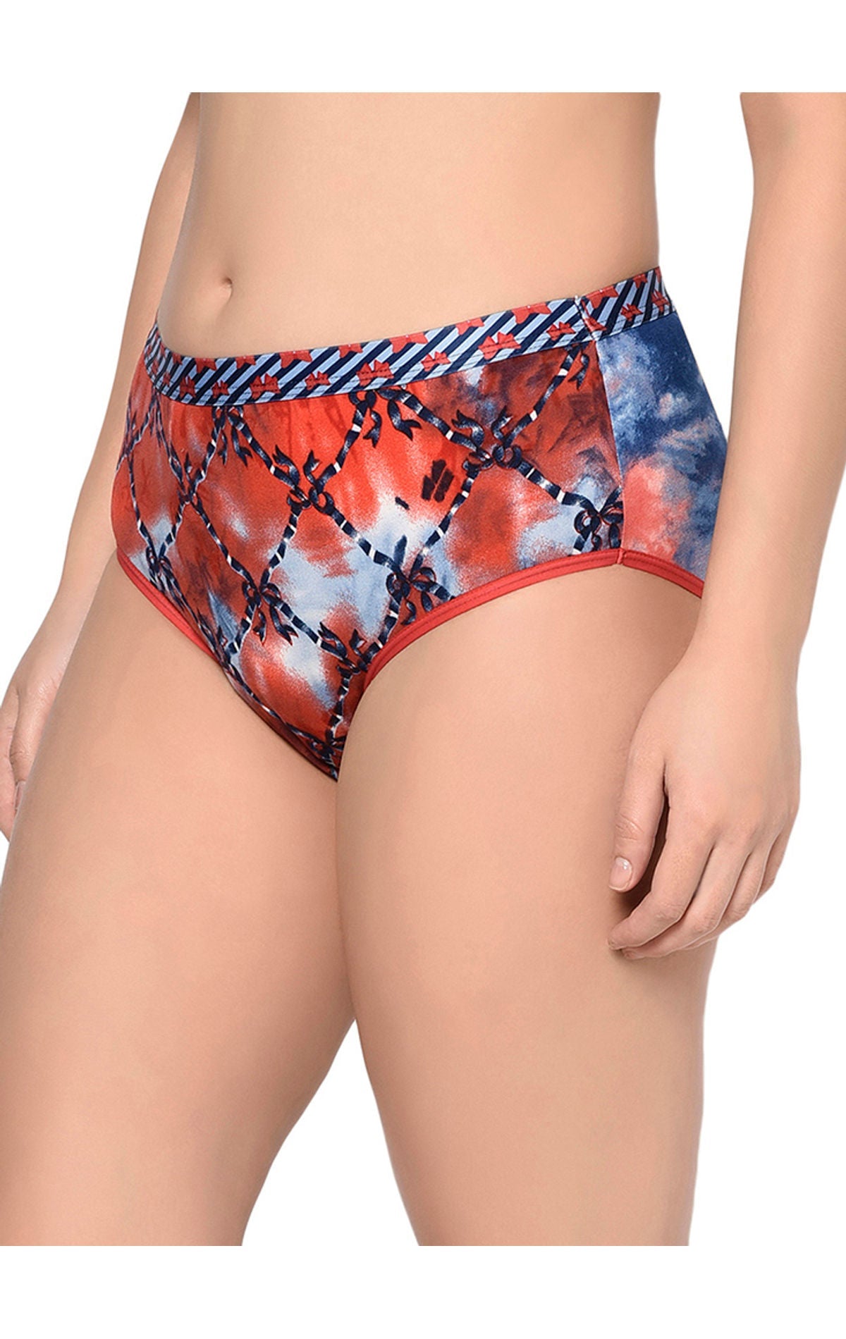 BODYCARE Pack of 3 Premium Printed Hipster Briefs in Assorted Color-6644