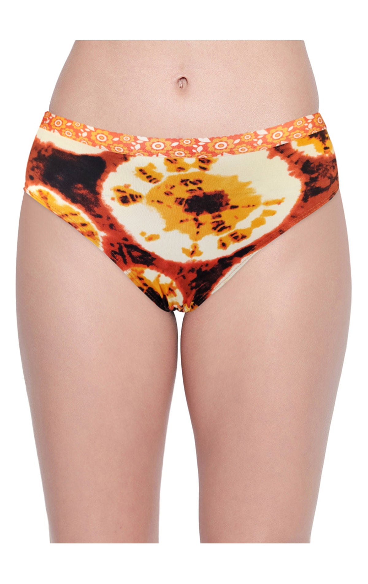 BODYCARE Pack of 3 Premium Printed Hipster Briefs in Assorted Color-6652