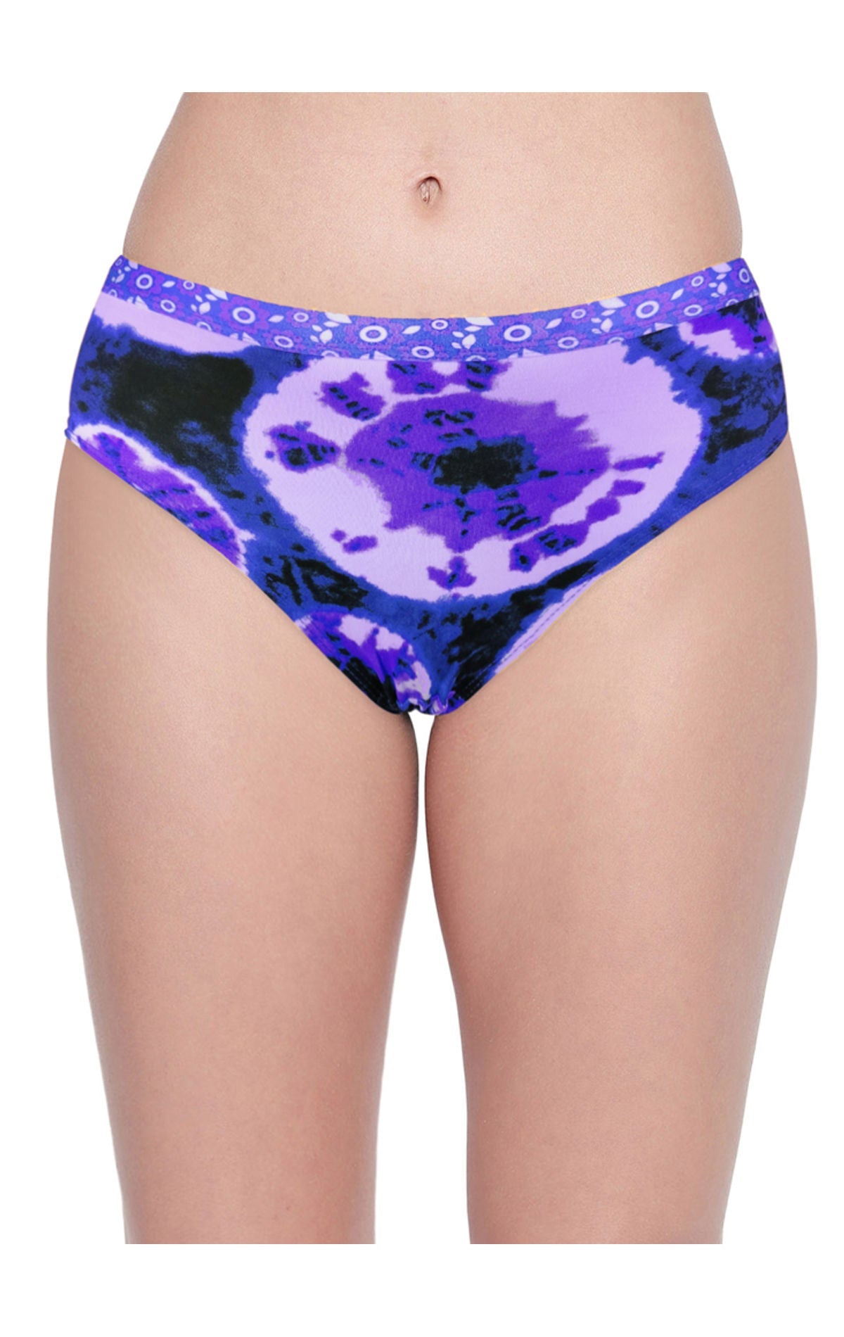 BODYCARE Pack of 3 Premium Printed Hipster Briefs in Assorted Color-6652