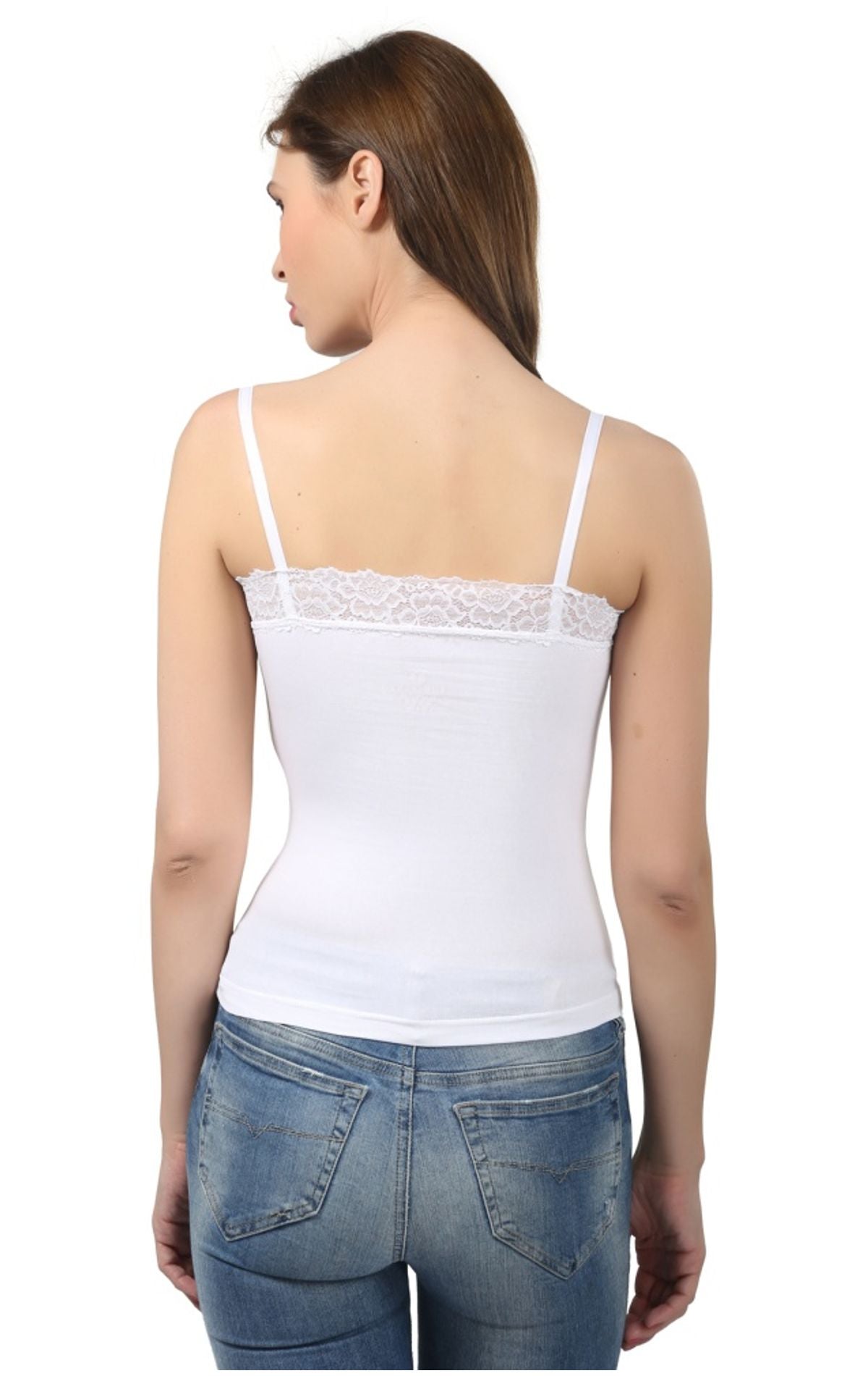 Designer Square Neck Short Camisole-67W